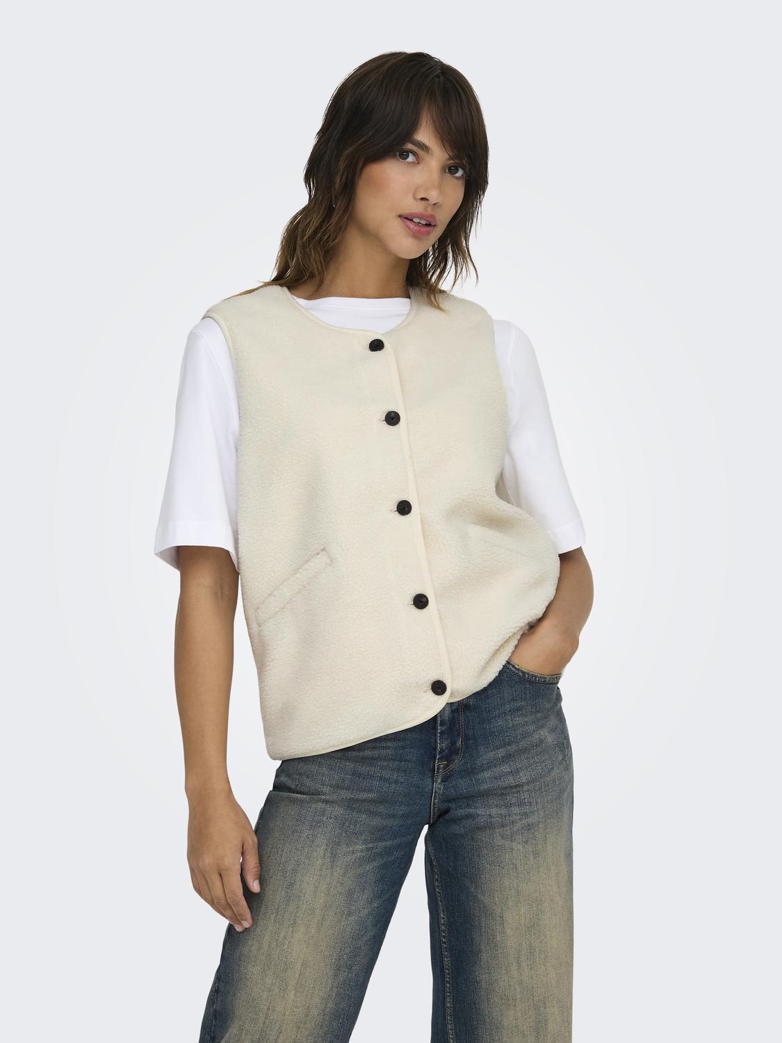 ONLBABY TEDDY VEST PNT