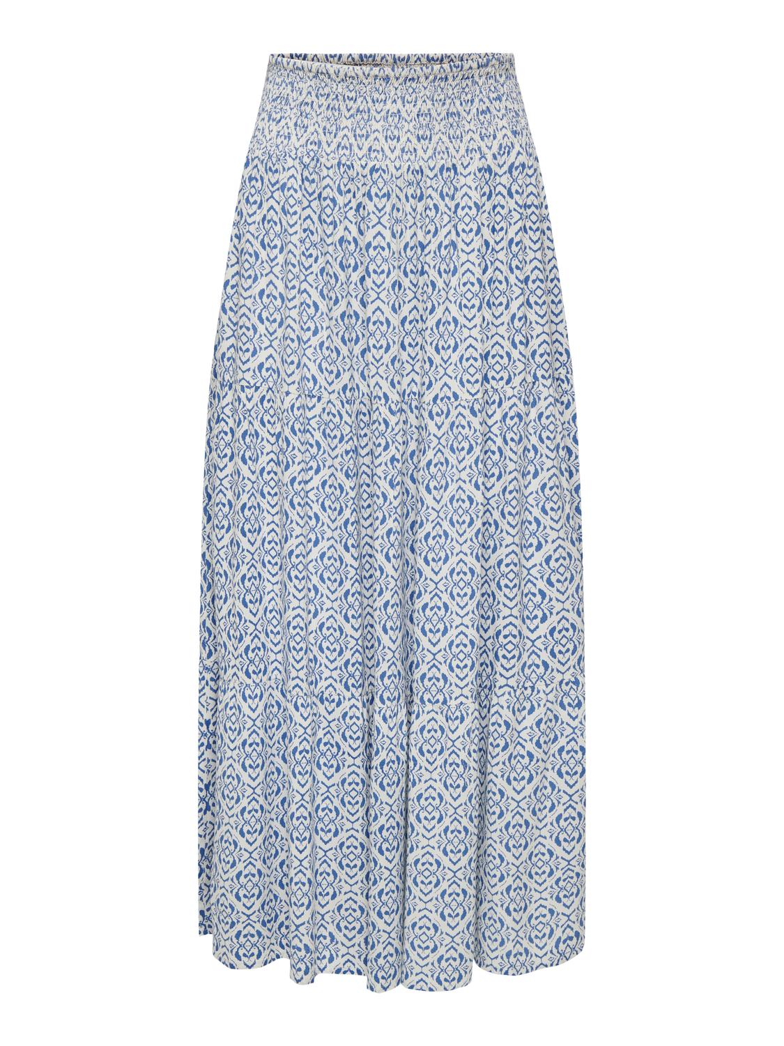 PGMALINA LIFE AOP LONG SKIRT WVN