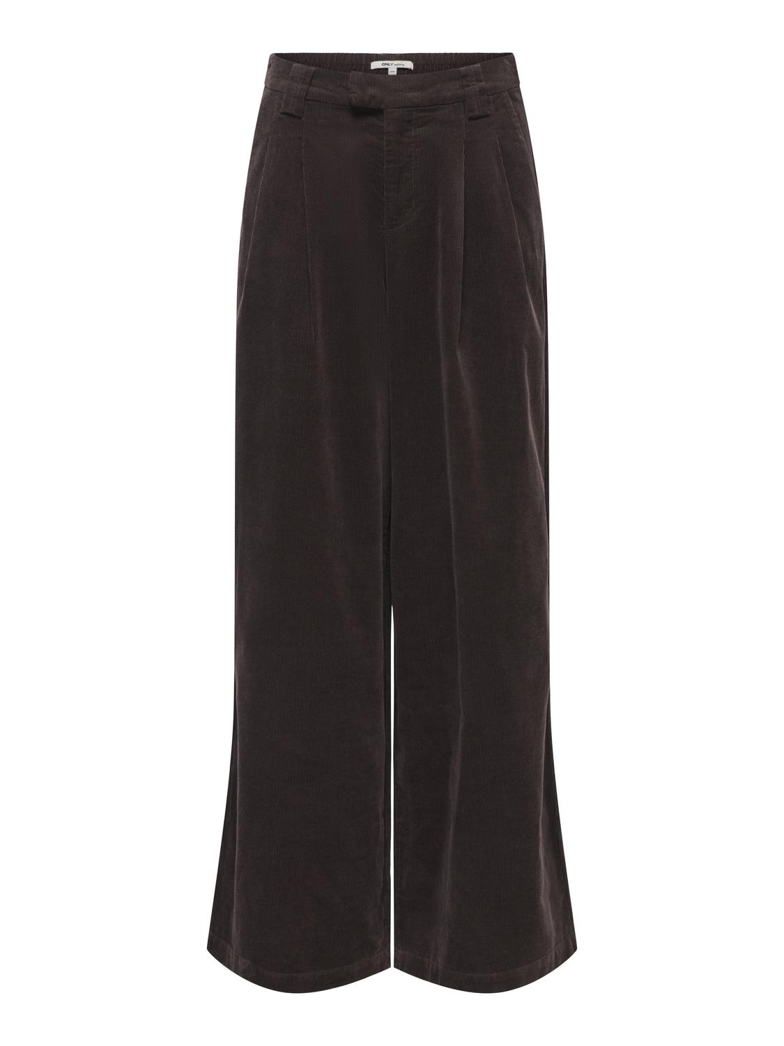 ONLSVEA-NESSA MW CORD WIDE PANT CC TLR - 3