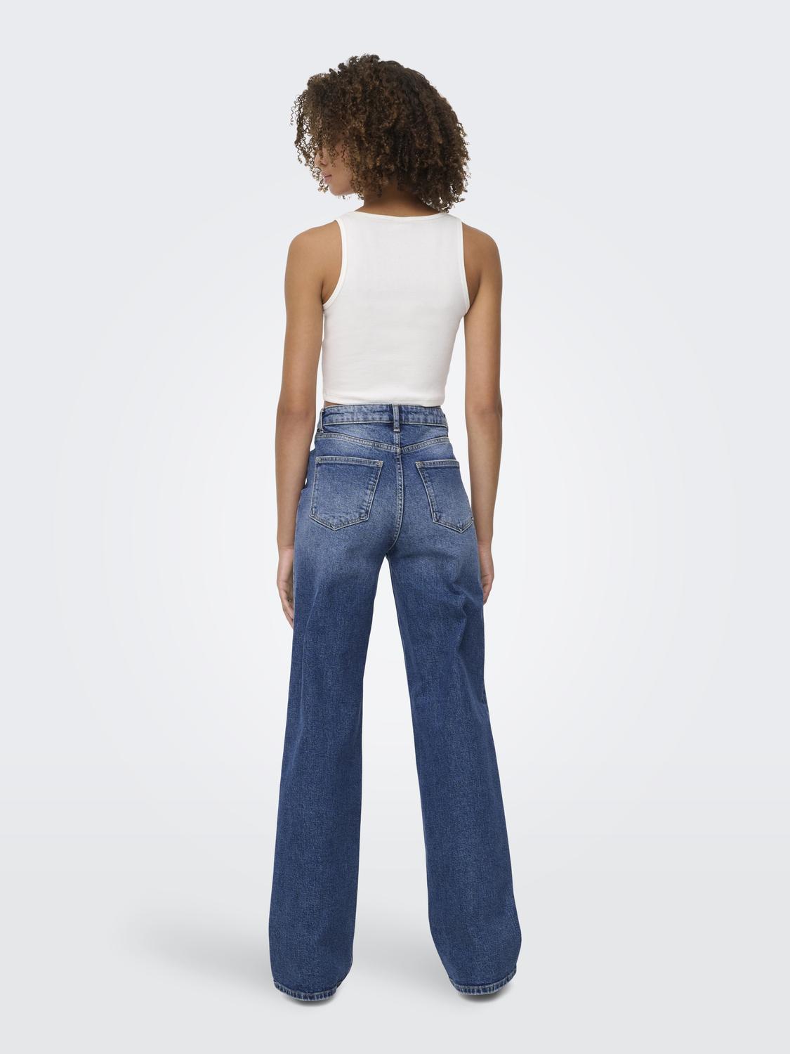 ONLJUICY HW WIDE LEG DOT330 DNM NOOS - 2