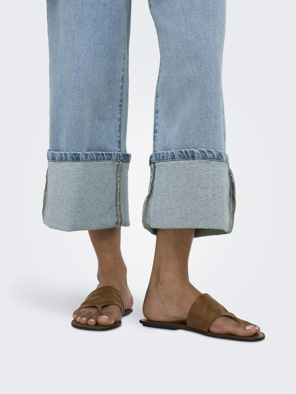 ONLMADISON HW BELT WIDE FOLDUP CRP DNM - 4