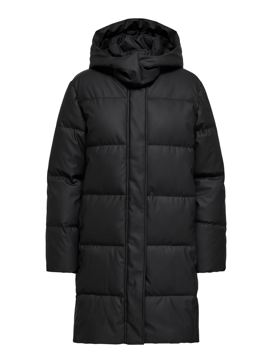 ONLAGNES COATED LONG PUFFER COAT OTW - 3