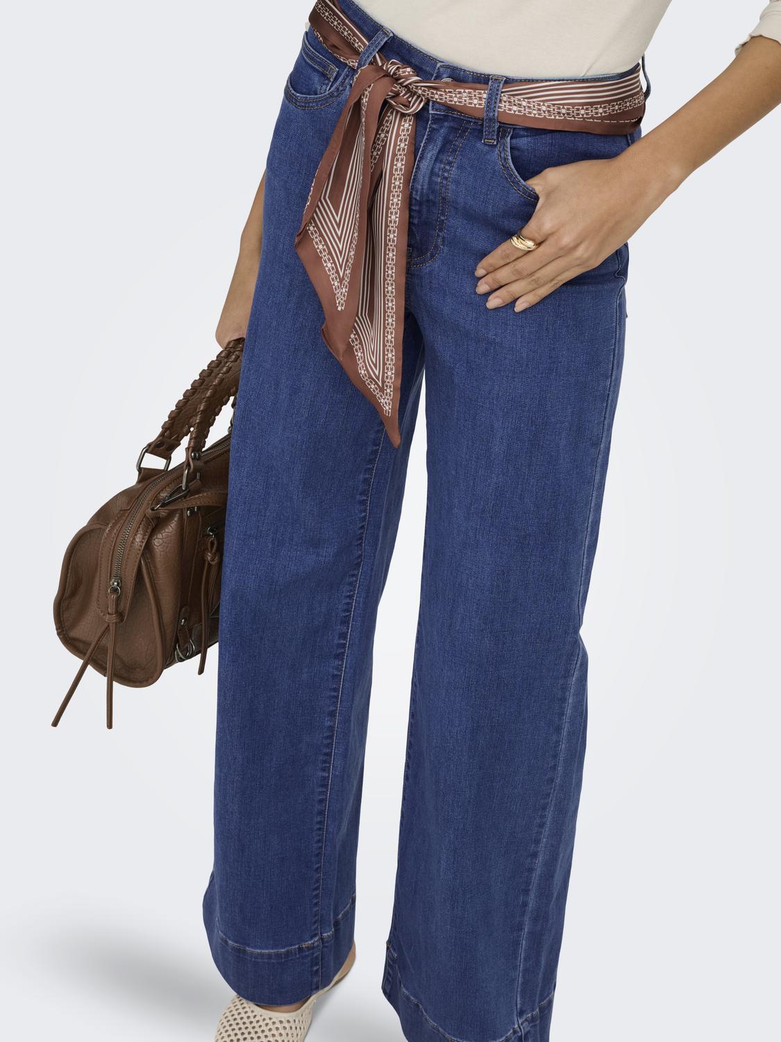 ONLMADISON HW WIDE SCARF DNM GUA - 4