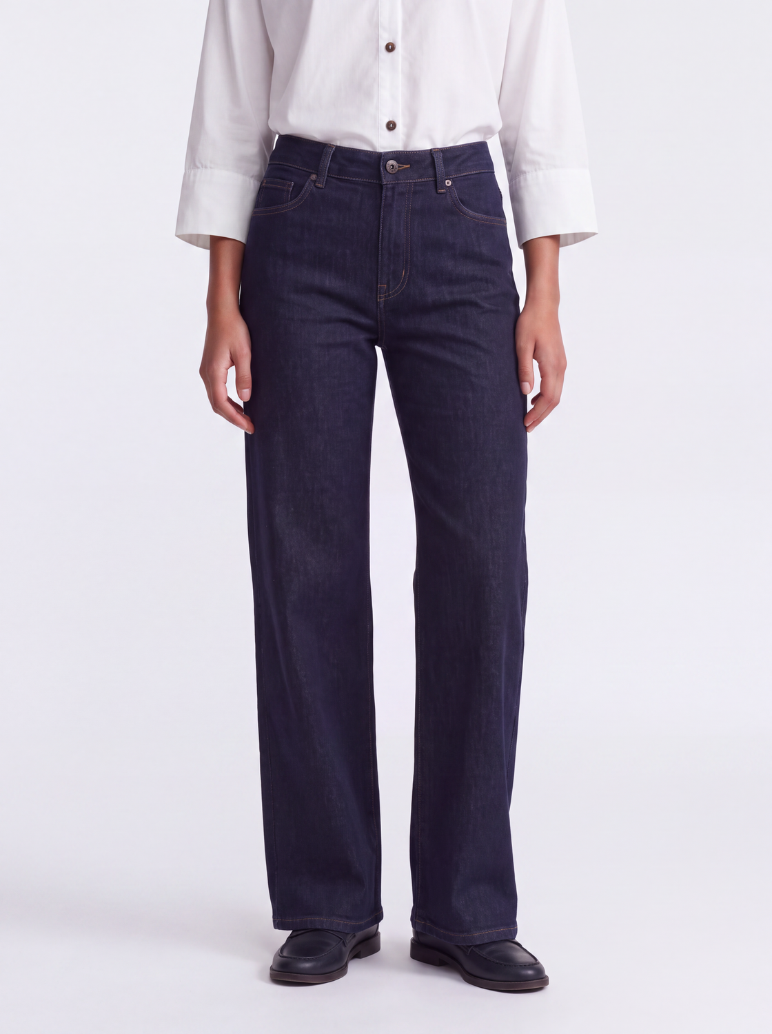 ONLMADISON BLUSH HW WIDE DNM REA024 NOOS