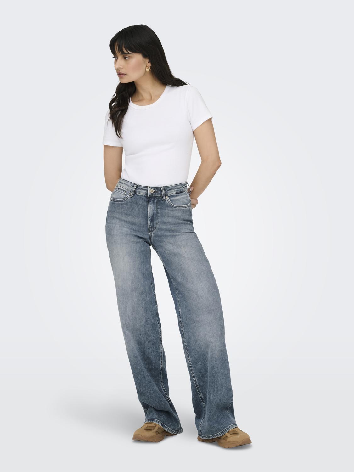 ONLMADISON BLUSH HW WIDE DNM REA570 NOOS - 7