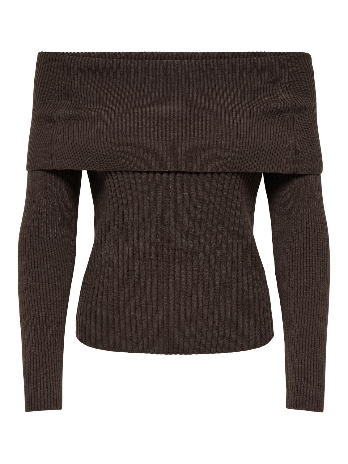 STUALVA Haut en tricot à la mode avec col en O pour le printemps
