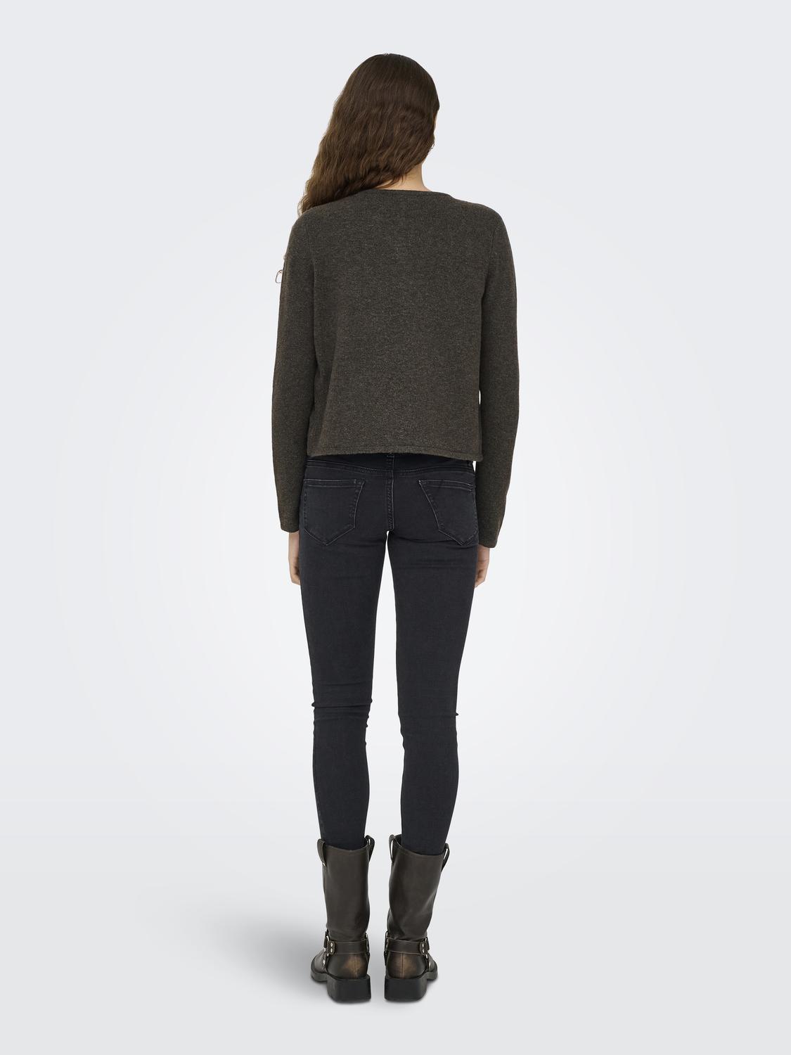 JDYRUE L/S ONEBUTTON CARDI KNT NOOS - 2