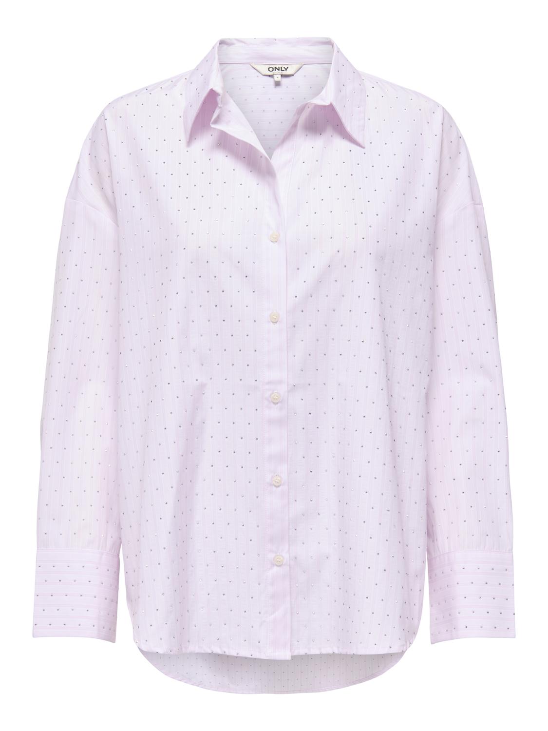 ONLOREGON ALVA LS RHINEST SHIRT NOOS WVN