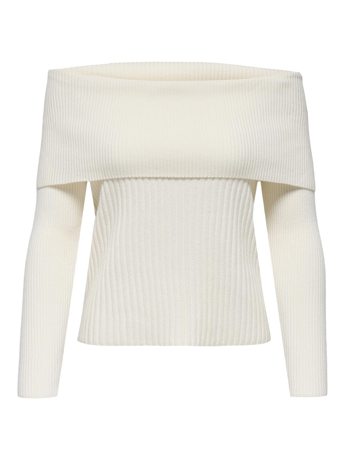 STUALVA Haut en tricot à la mode avec col en O pour le printemps
