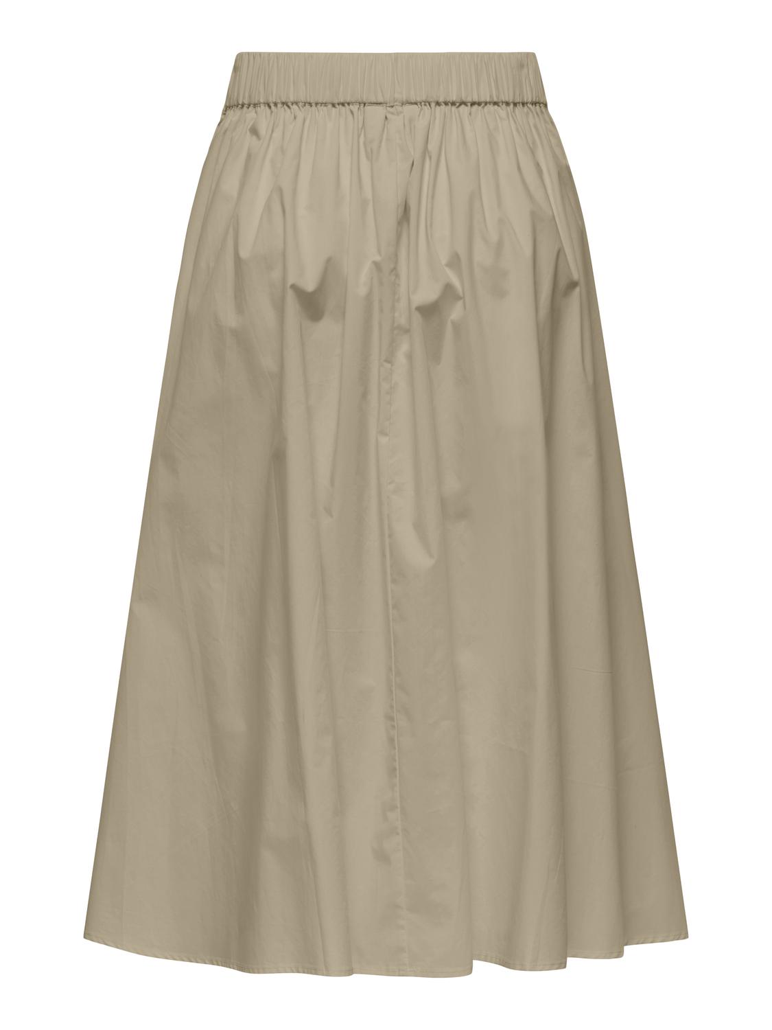 ONLMAILA LONG PLEAT SKIRT WVN - 4