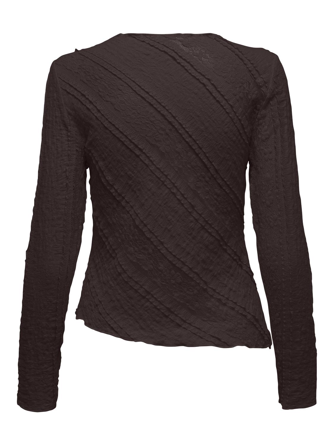 ONLSAGE LS LACE TOP OX WVN - 3