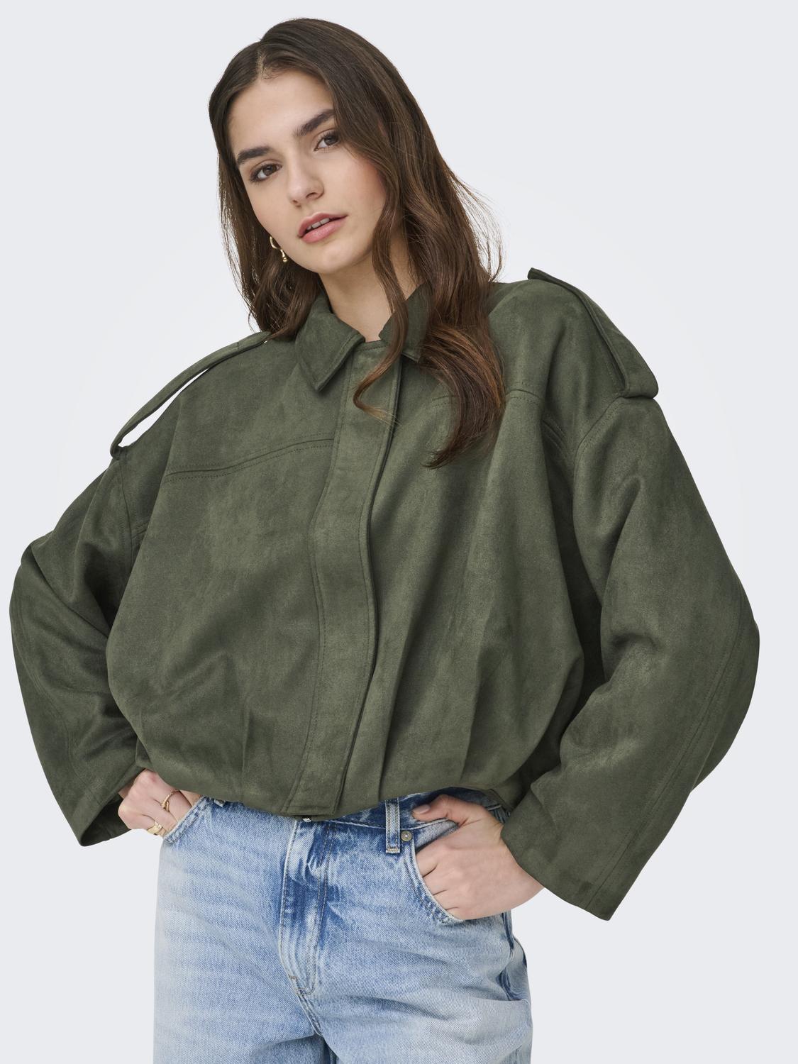 JDYNIA FAUX SUEDE BAT JACKET OTW NOOS - 4