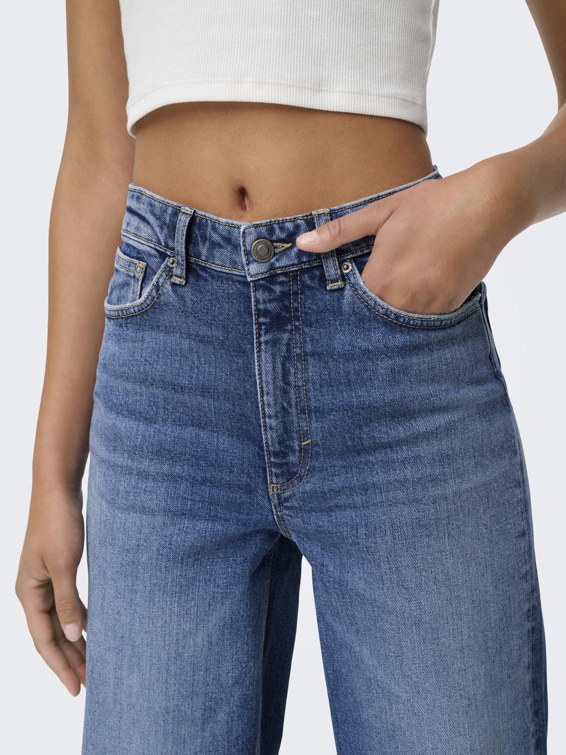 ONLJUICY HW WIDE LEG DOT330 DNM NOOS - 4