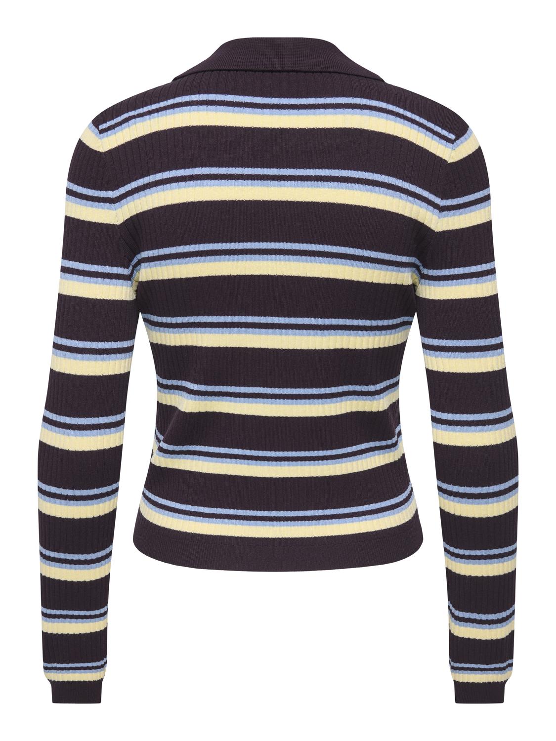 ONLKAYA LS STRIPE POLO KNT NOOS - 3