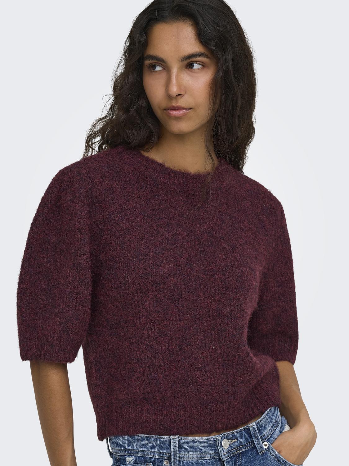 ONLNELLIE SS O-NECK KNT NCA - 4