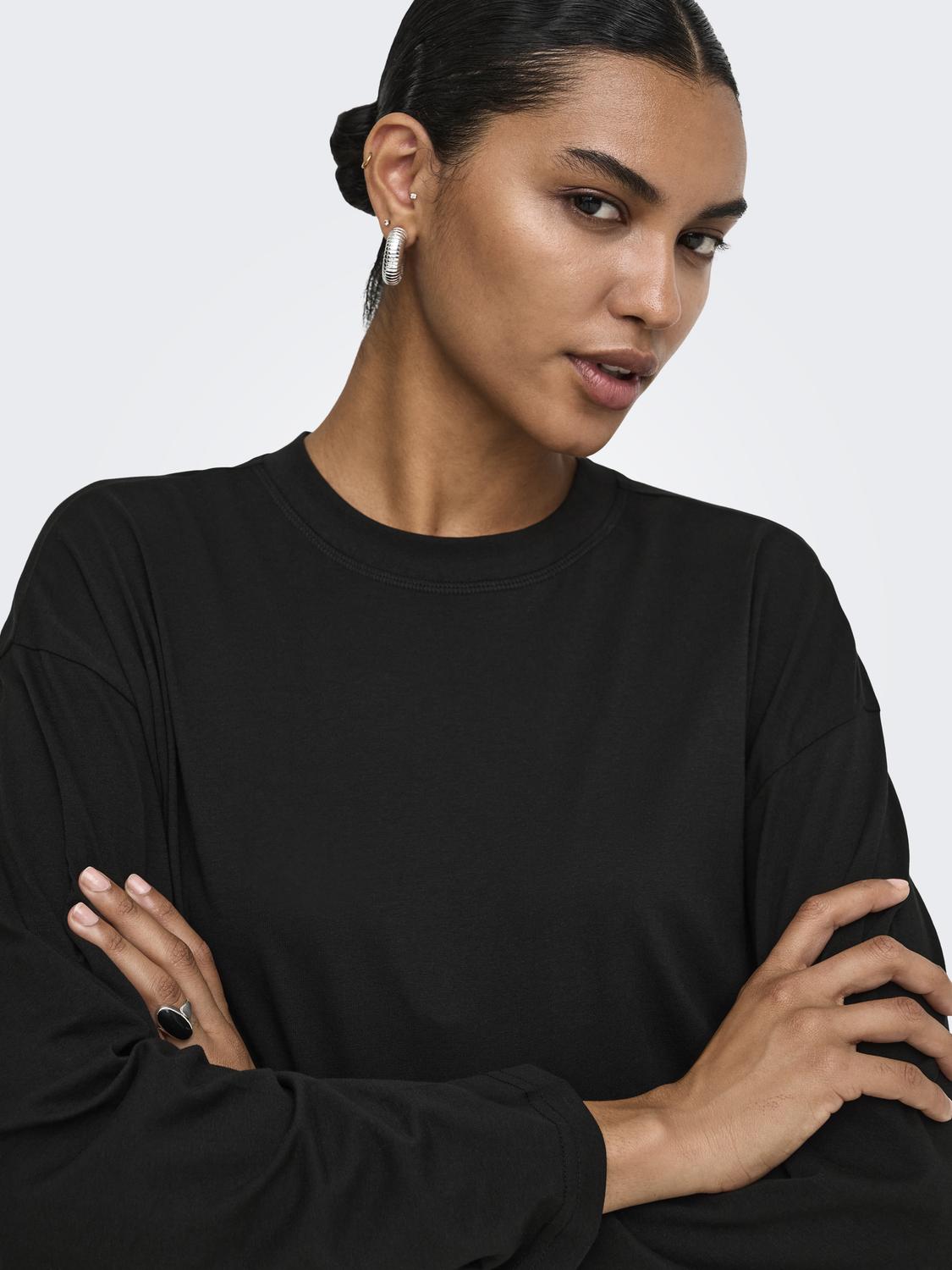 ONLHAPPY L/S O-NECK TEE CC JRS - 4