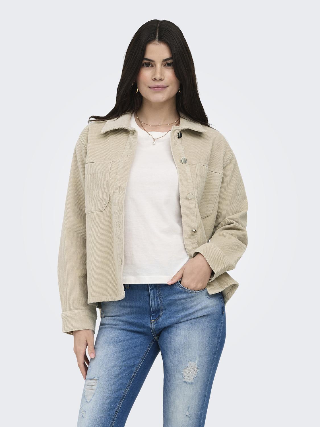 ONLMIRA-GLOBAL L/S CORD SHIRT PNT