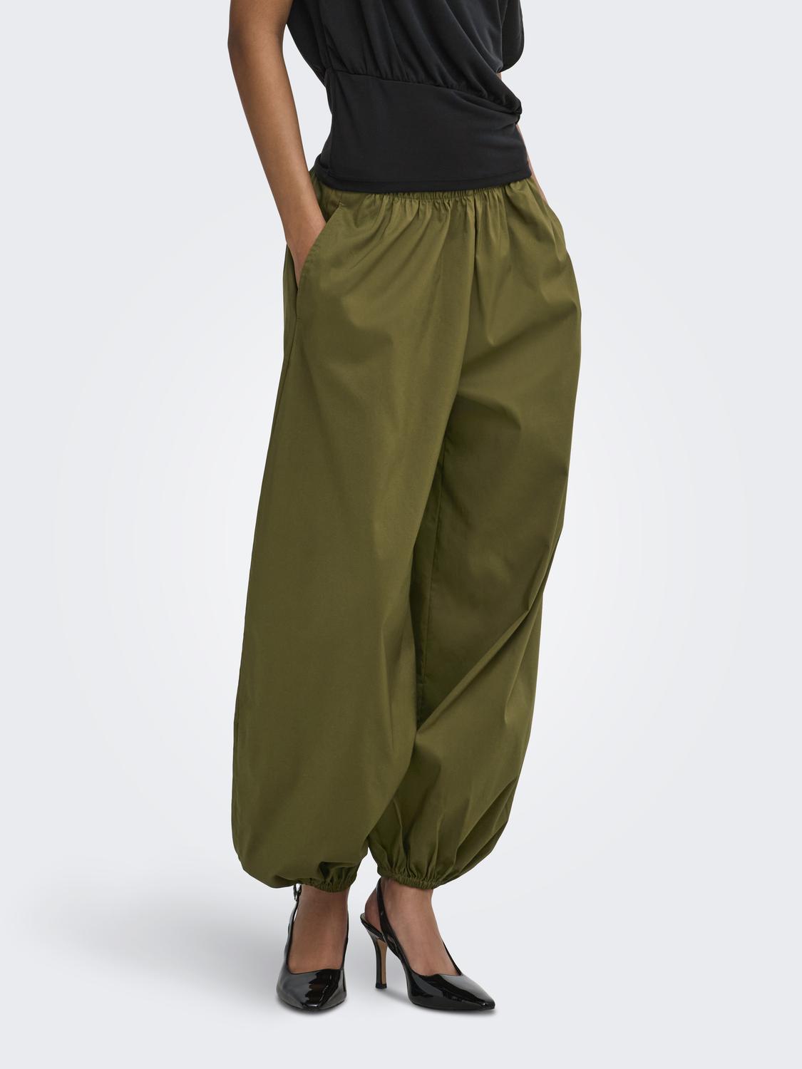 JDYFRANKIE MW BALLOON PANT WVN NOOS