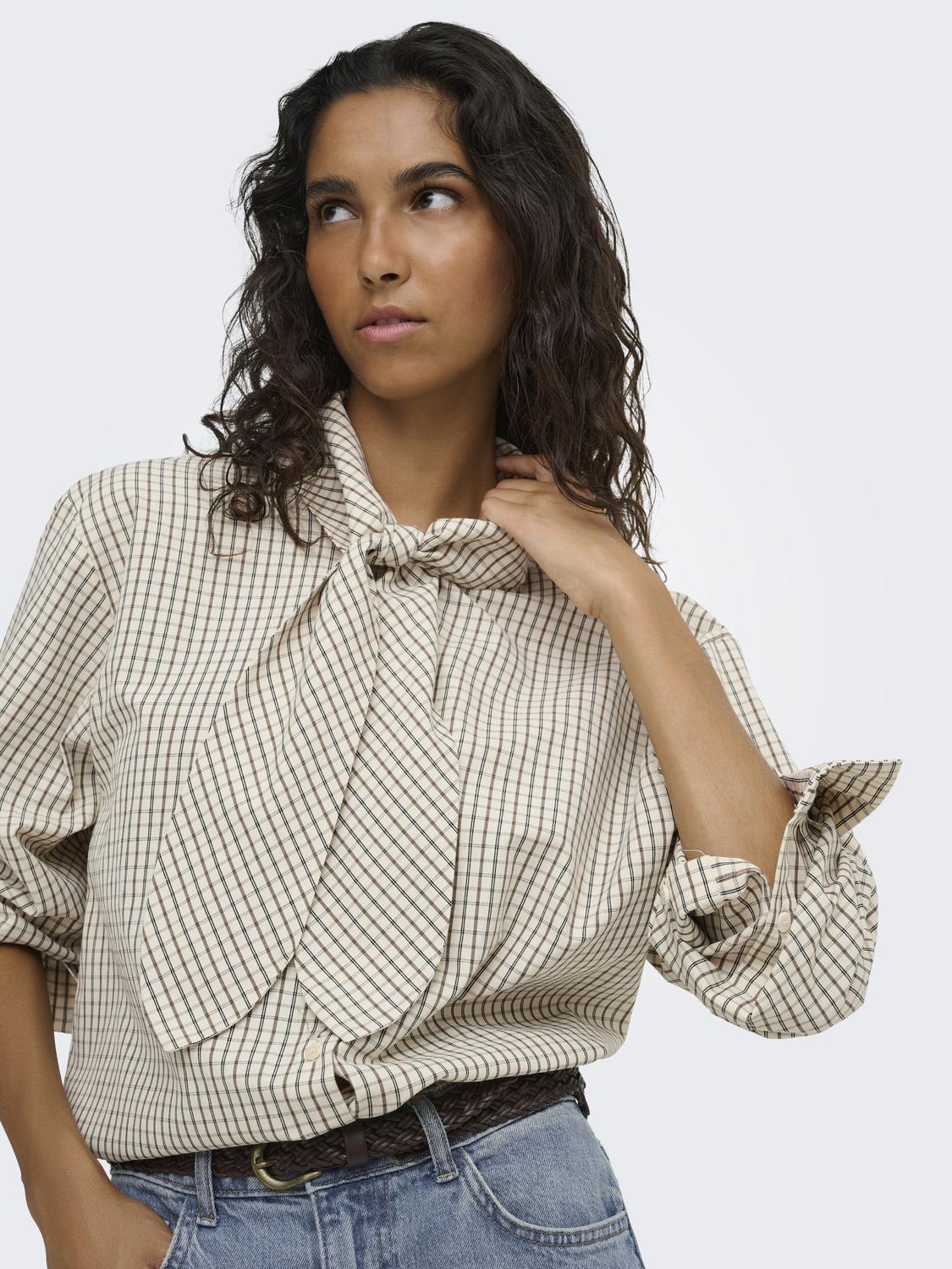 JDYVILDA L/S SCARF SHIRT WVN NOOS - 5
