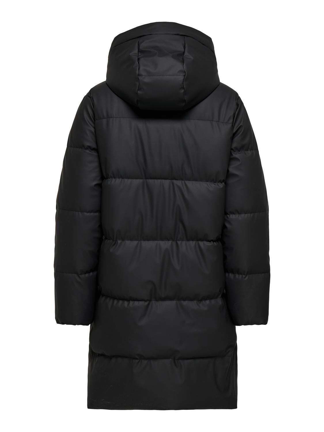 ONLAGNES COATED LONG PUFFER COAT OTW - 7