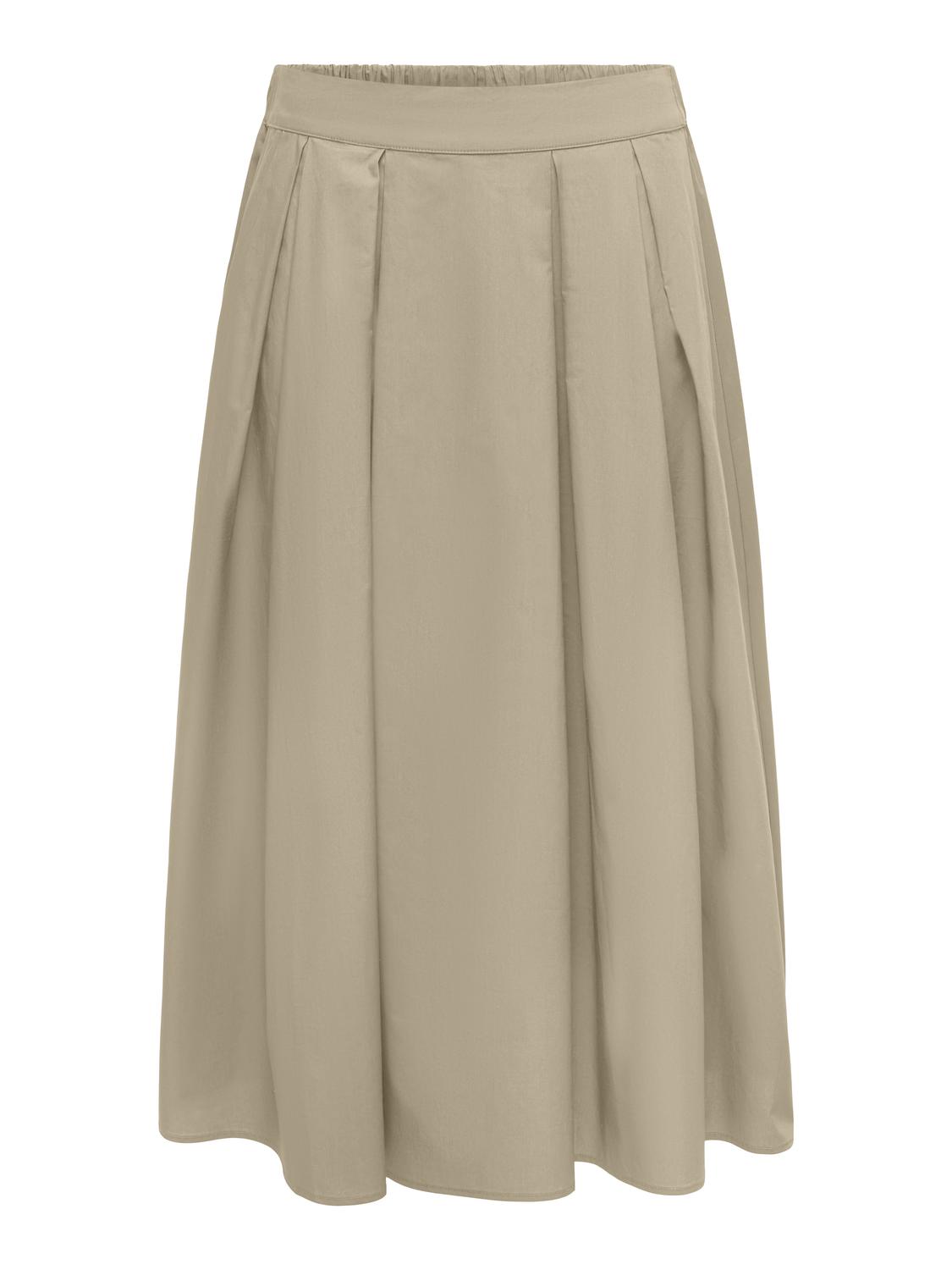 ONLMAILA LONG PLEAT SKIRT WVN - 3