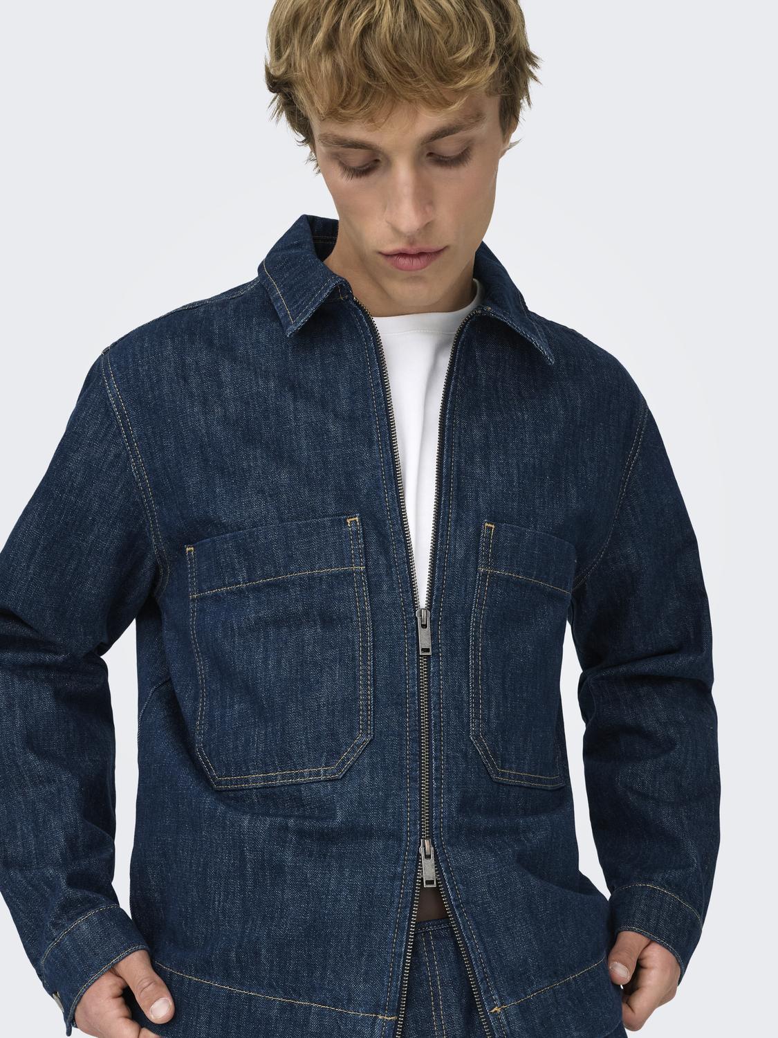 ONSCASSEL DMB RINSE 8541 DOT DNM JACKET - 6