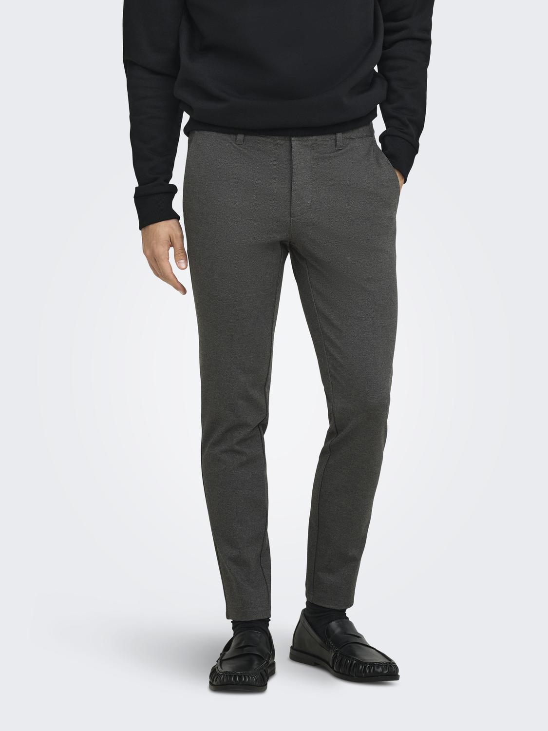 ONSMARK SLIM HERRINGBONE 2911 PANT NOOS
