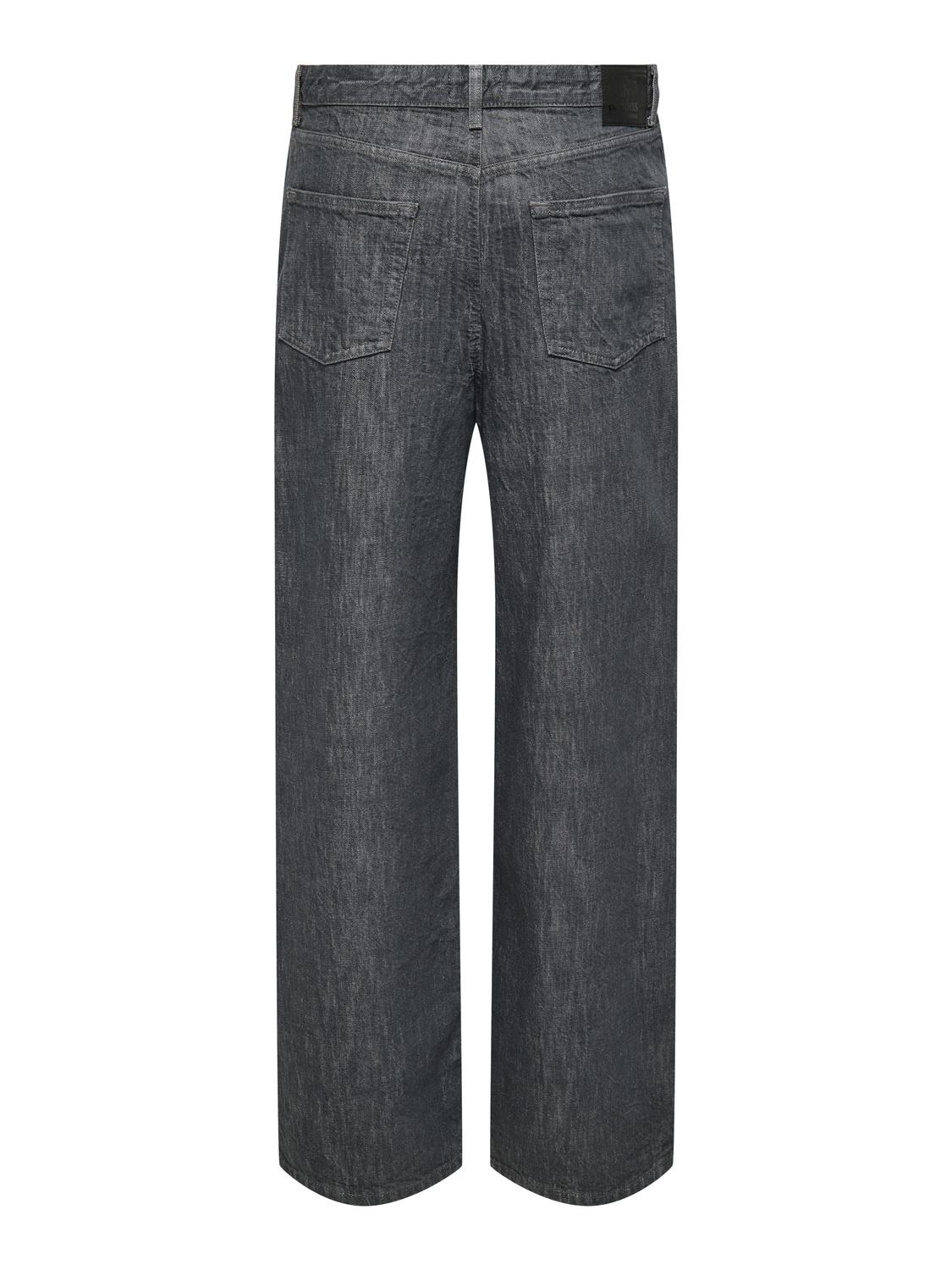 ONSREMI WIDE GREY RINSE 1239 CRO DNM - 8