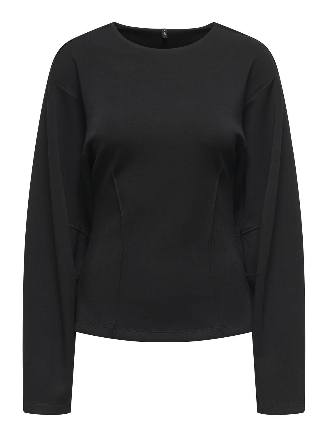 ONLTOC L/S ROUND NECK SWT