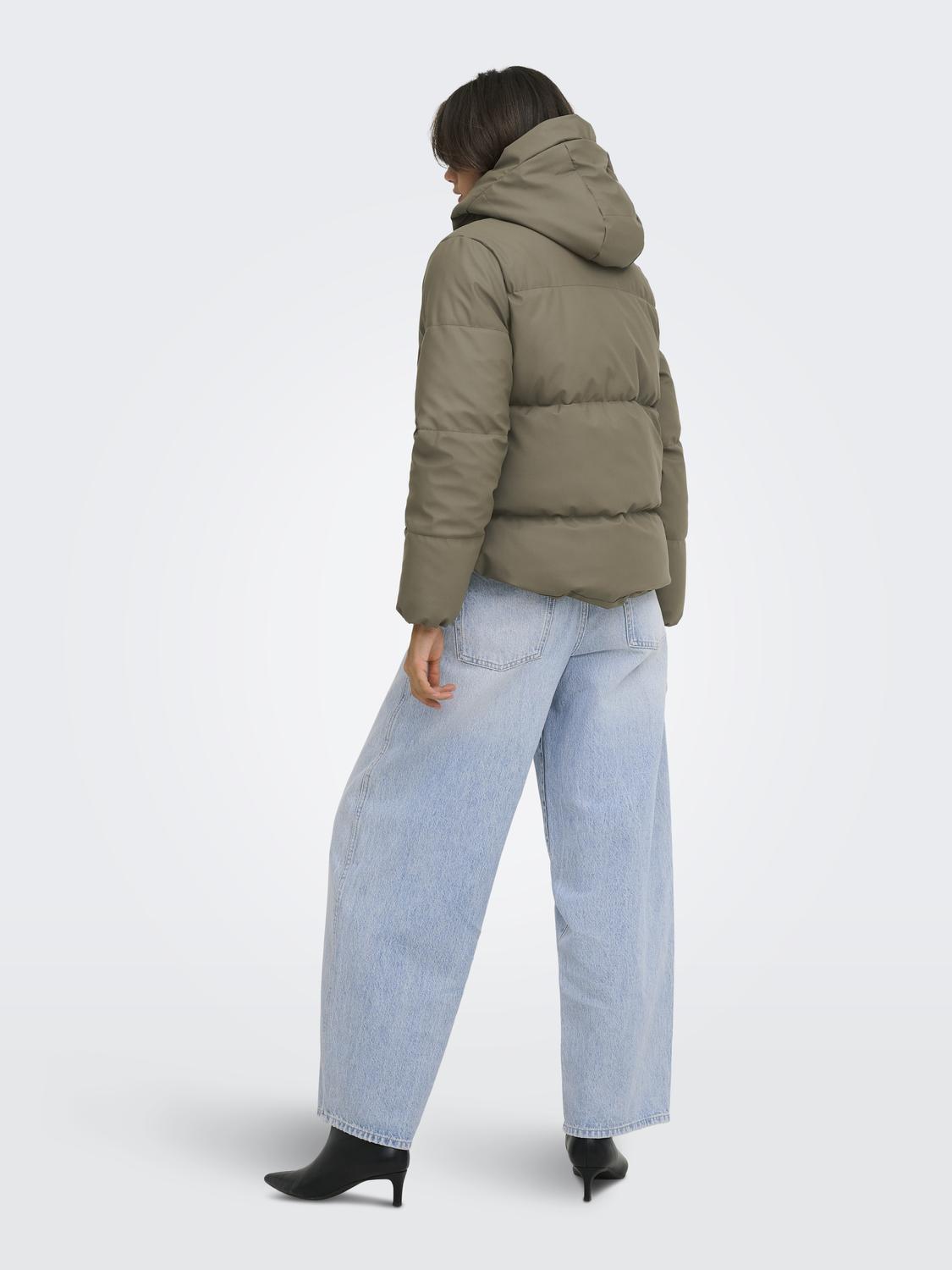 ONLAGNES COATED PUFFER JACKET OTW - 2