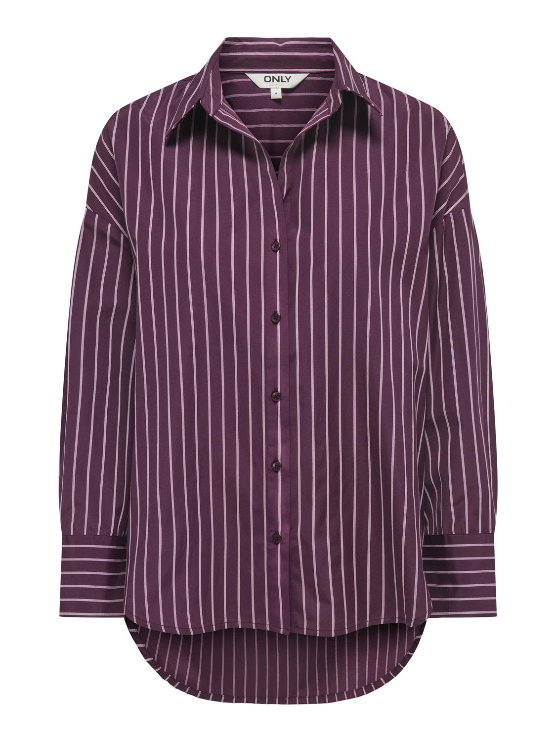 ONLOREGON ALVA LS REG SHIRT NOOS WVN - 3