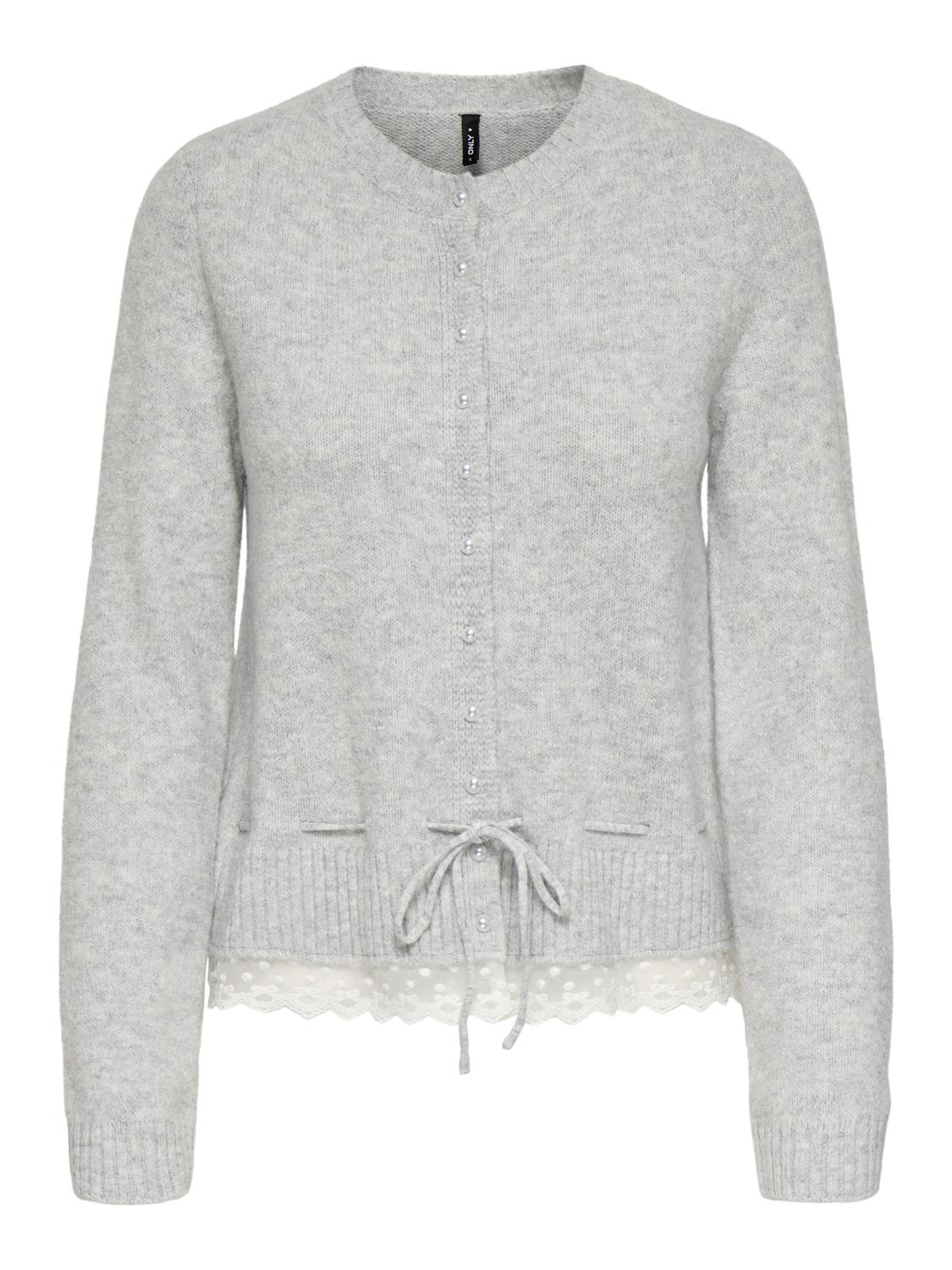 ONLCHER LS DETAIL O-NECK CARDIGAN EX KNT - 3