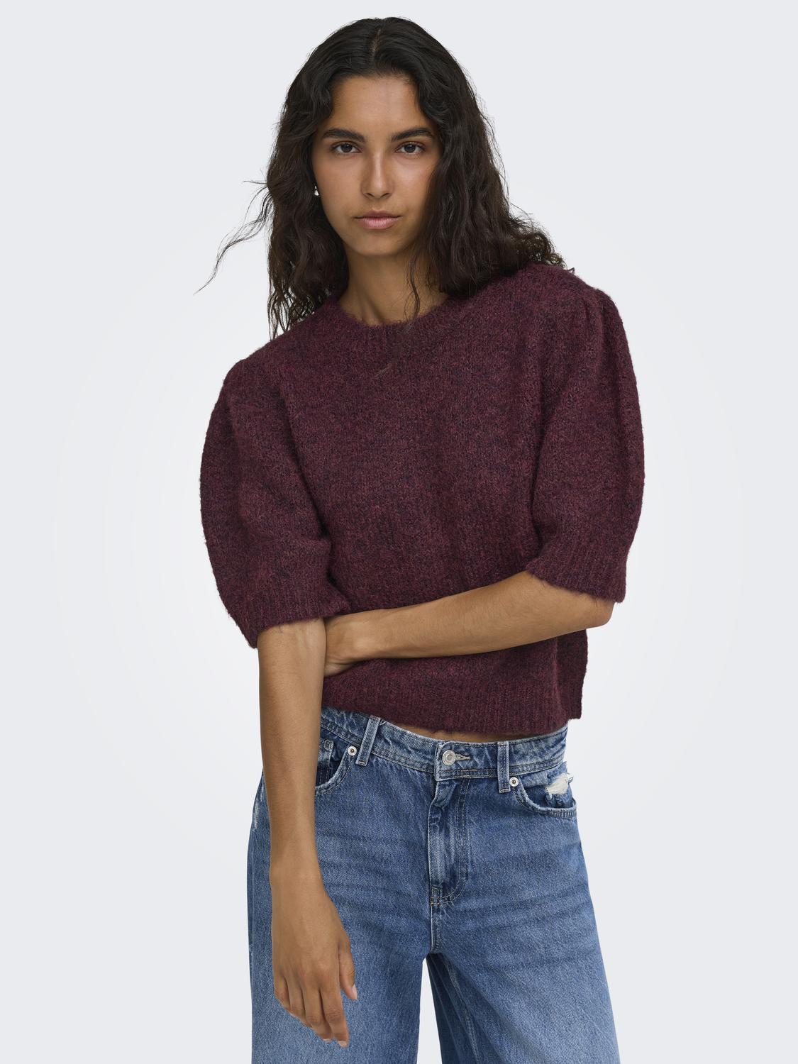 ONLNELLIE SS O-NECK KNT NCA - 5