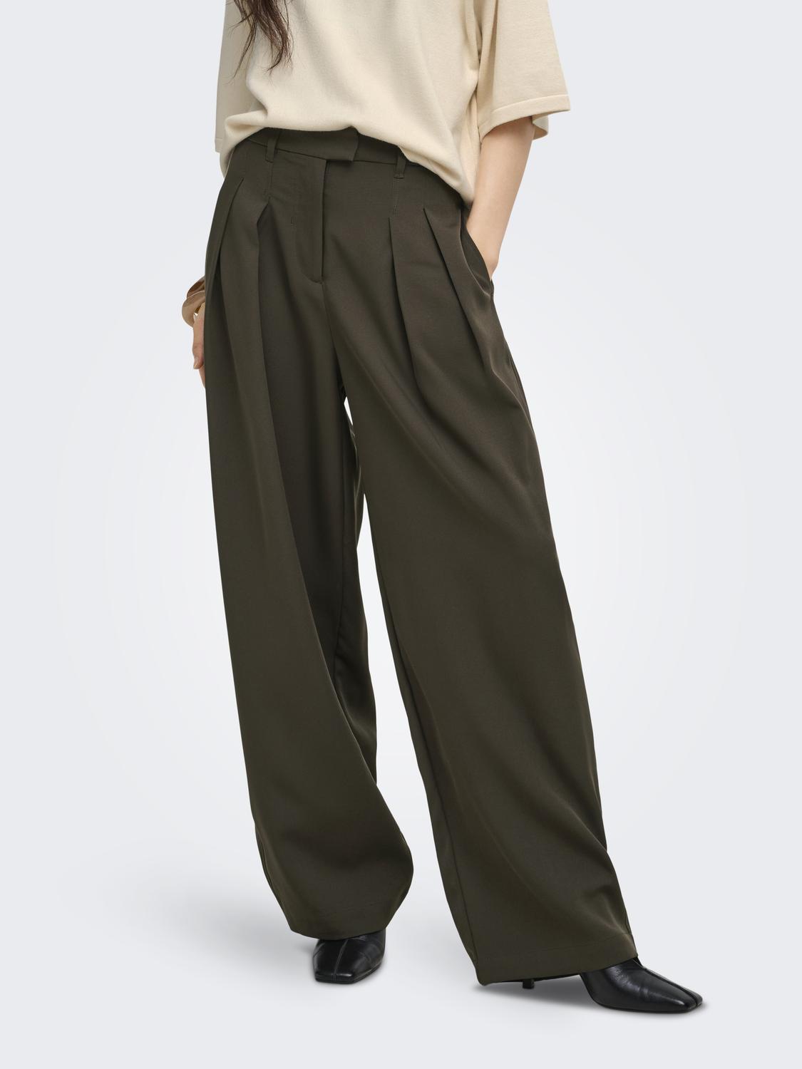 ONLKIRSY MW PLEAT BARREL PANT TLR