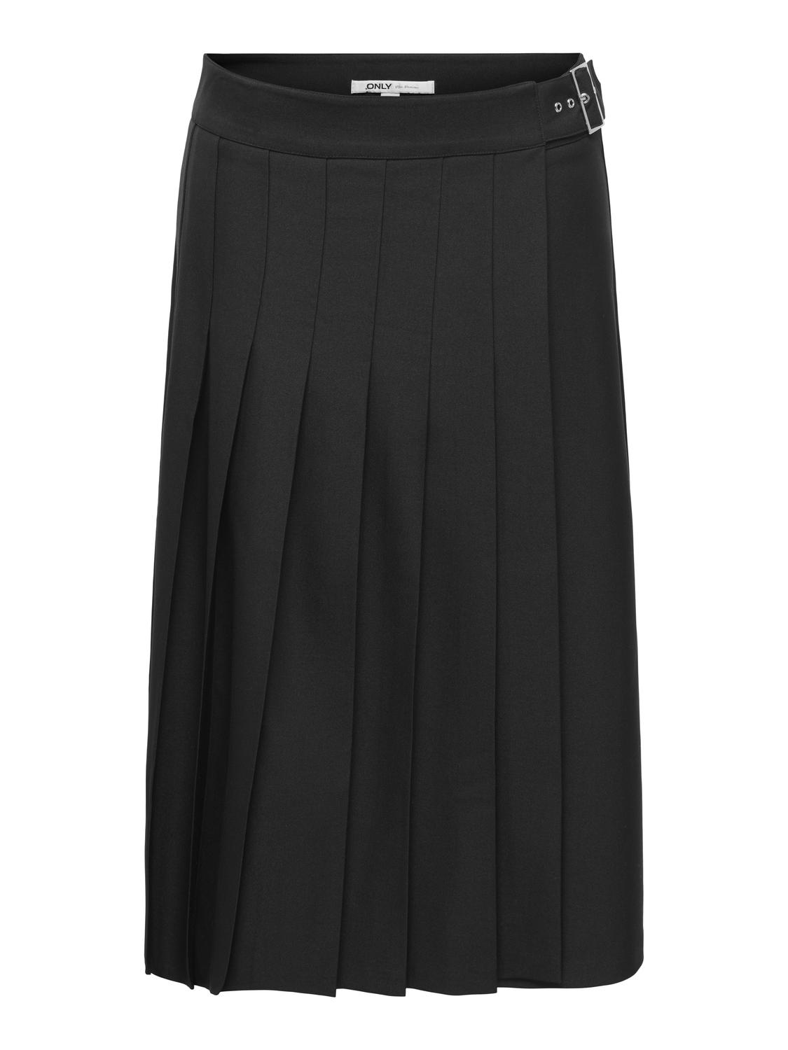 ONLSUSSI LONG PLEAT BELT SKIRT PNT