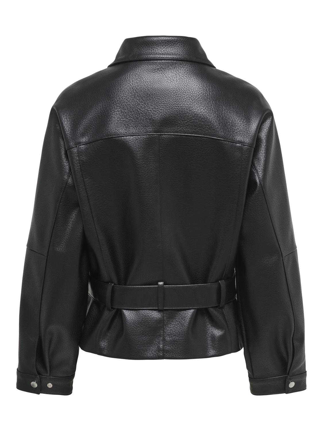 ONLXENA FAUX LEATHER JACKET OTW - 7