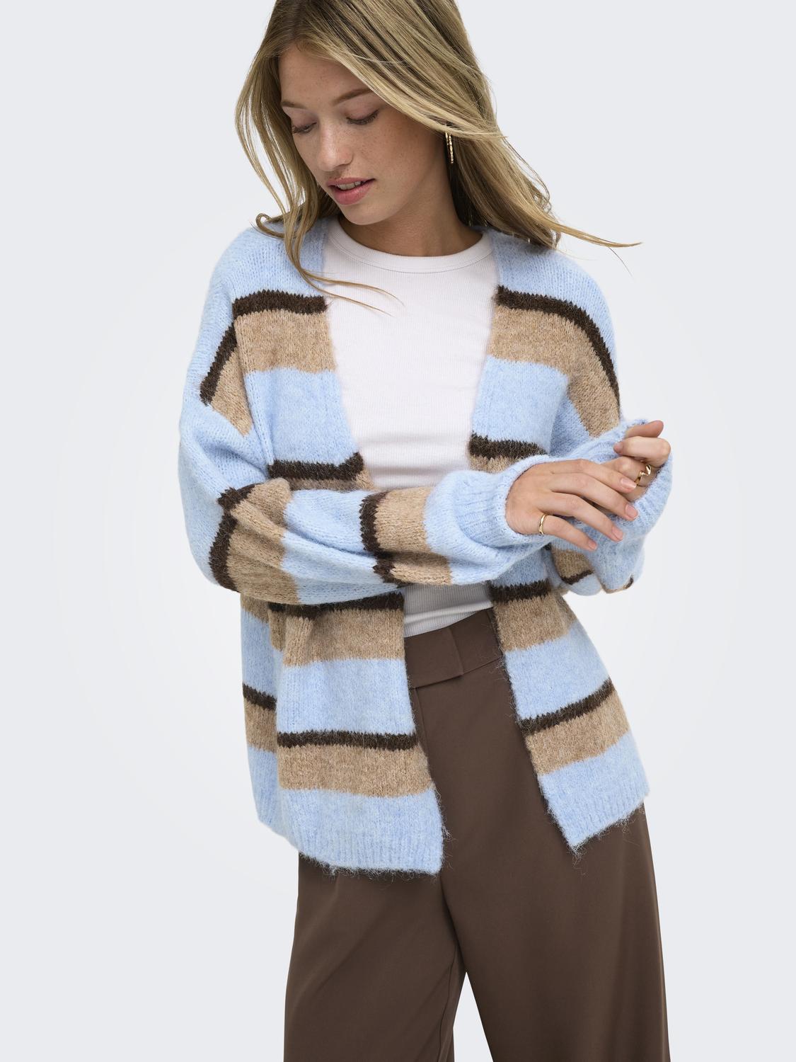 ONLNELLIE LS OPEN CARDIGAN KNT - 5