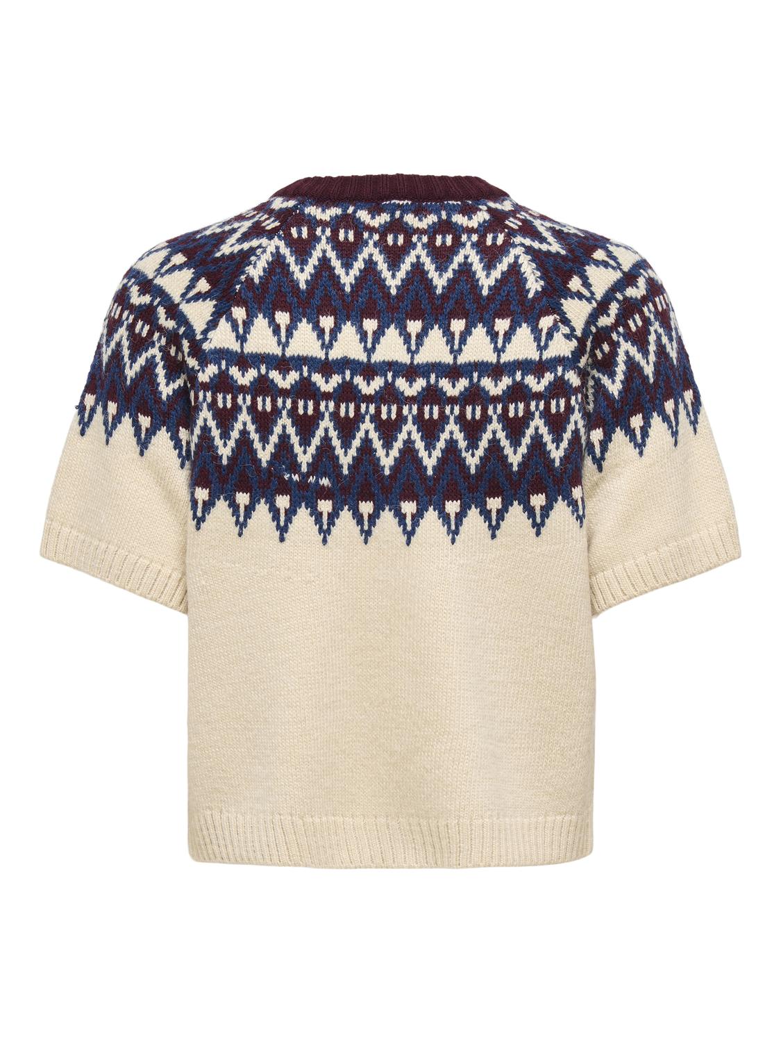 PGSINNA S/S JAQUARD CARDIGAN KNT - 2