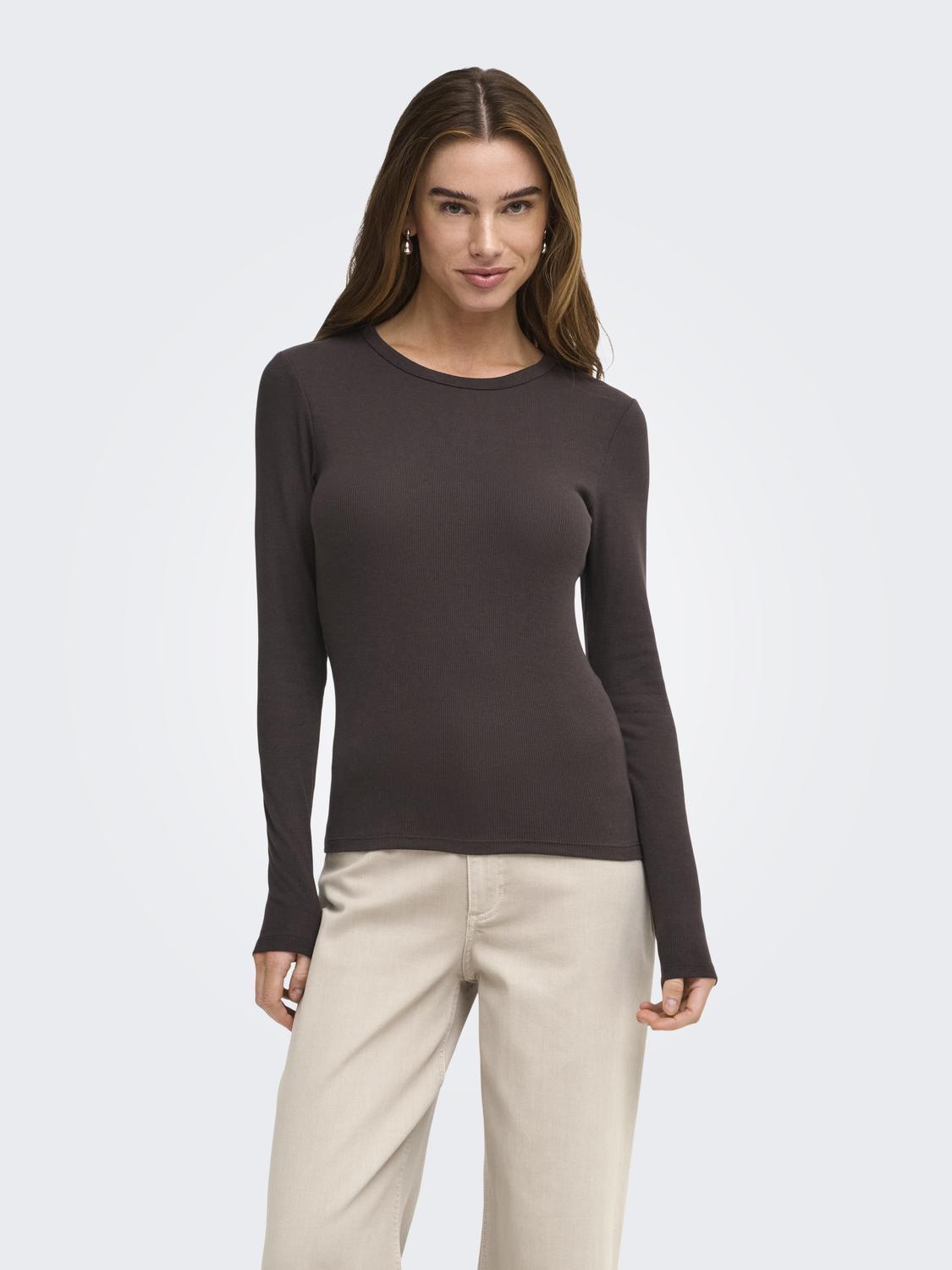 JDYLUCKY L/S O NECK NEW TOP JRS NOOS