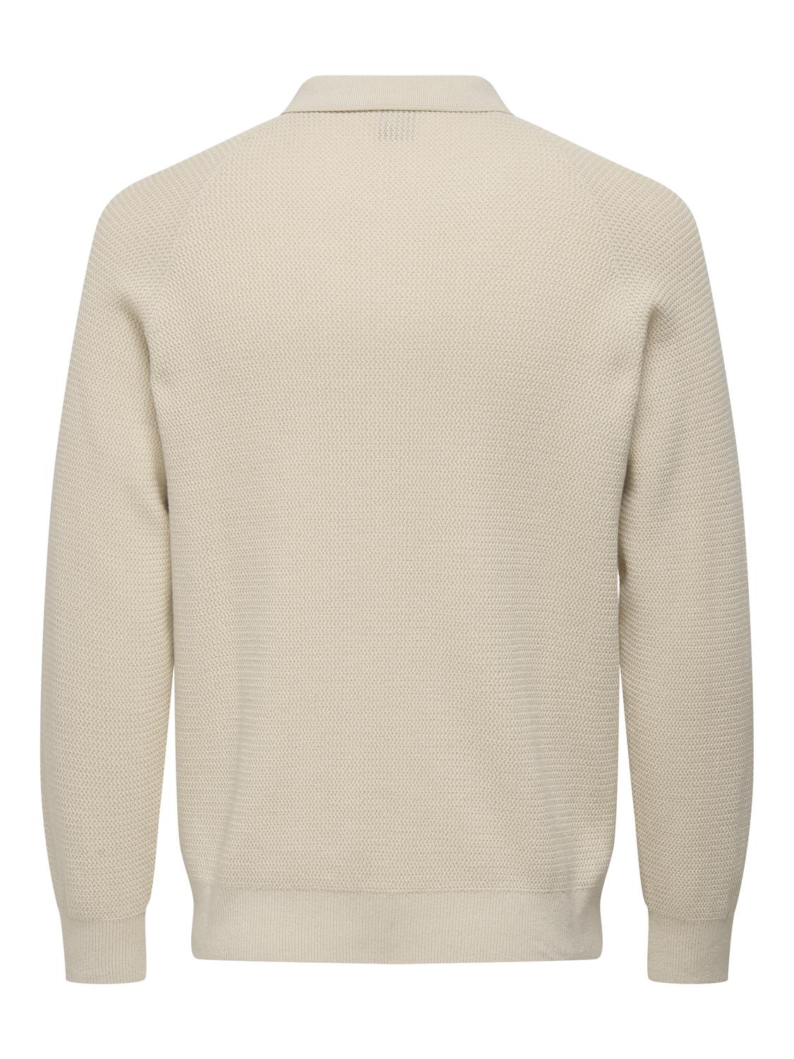 ONSJAMES Strickpullover mit langen Ärmeln und regulärer Passform - 2