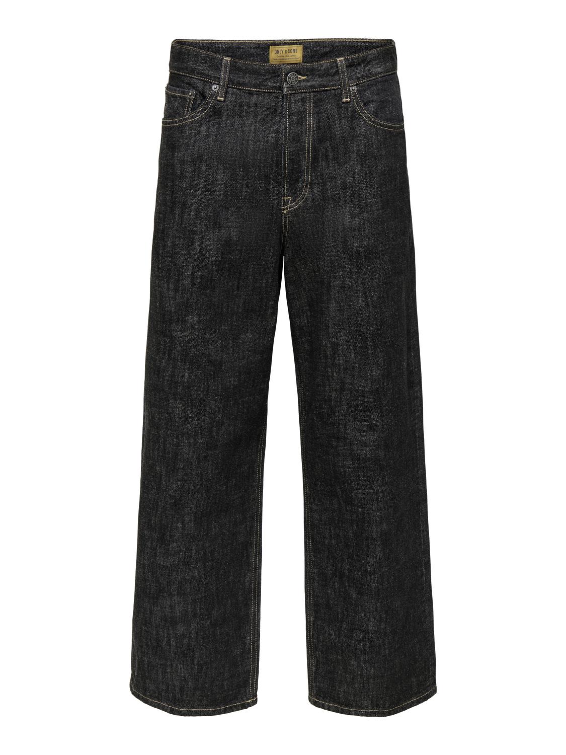 ONSREMI WIDE BLACK RINSE 8567 DOT DNM - 3