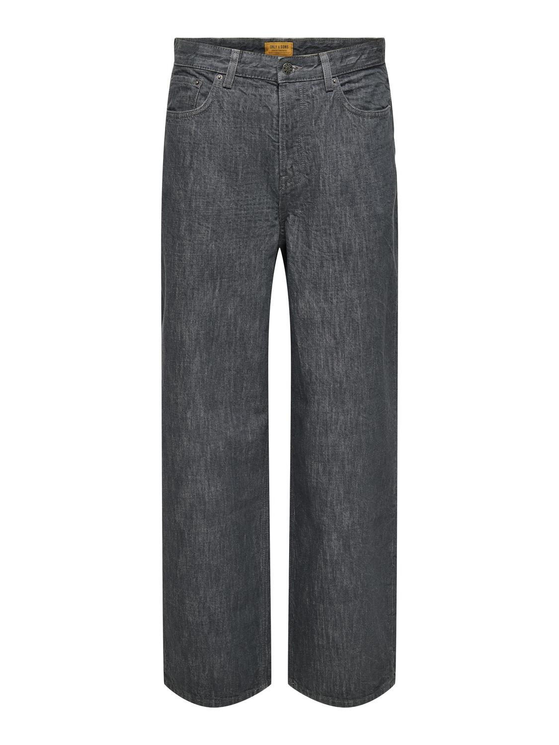 ONSREMI WIDE GREY RINSE 1239 CRO DNM - 3