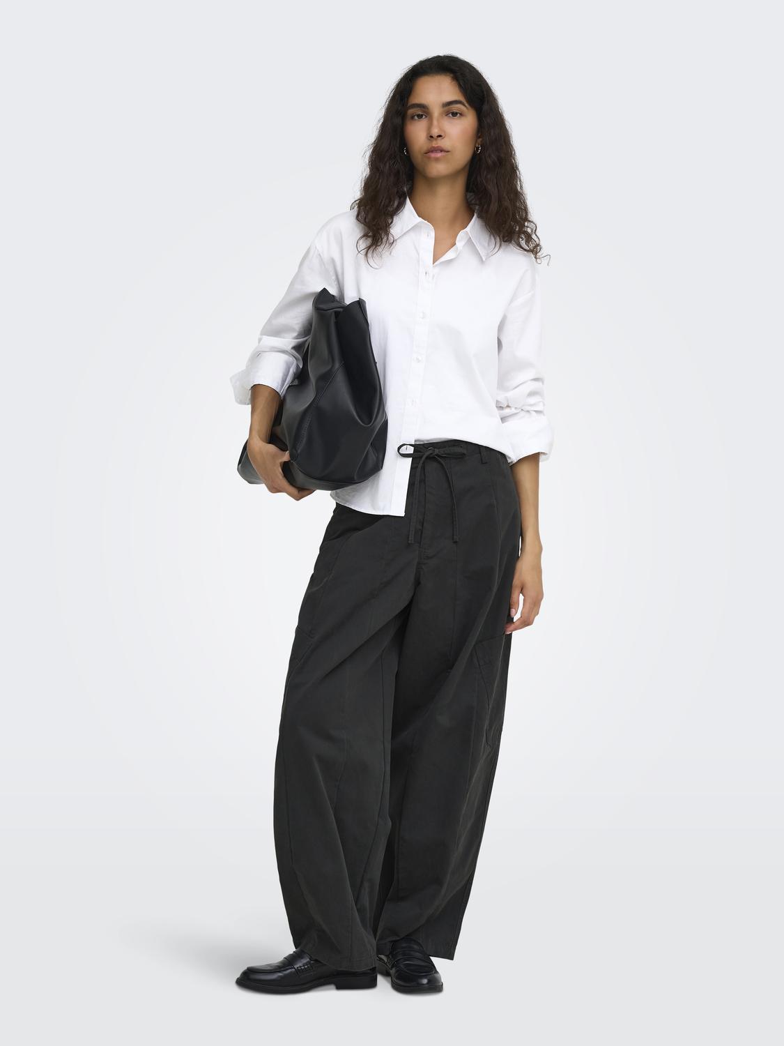 ONLVESA MW BARREL CARGO PANT PNT - 6