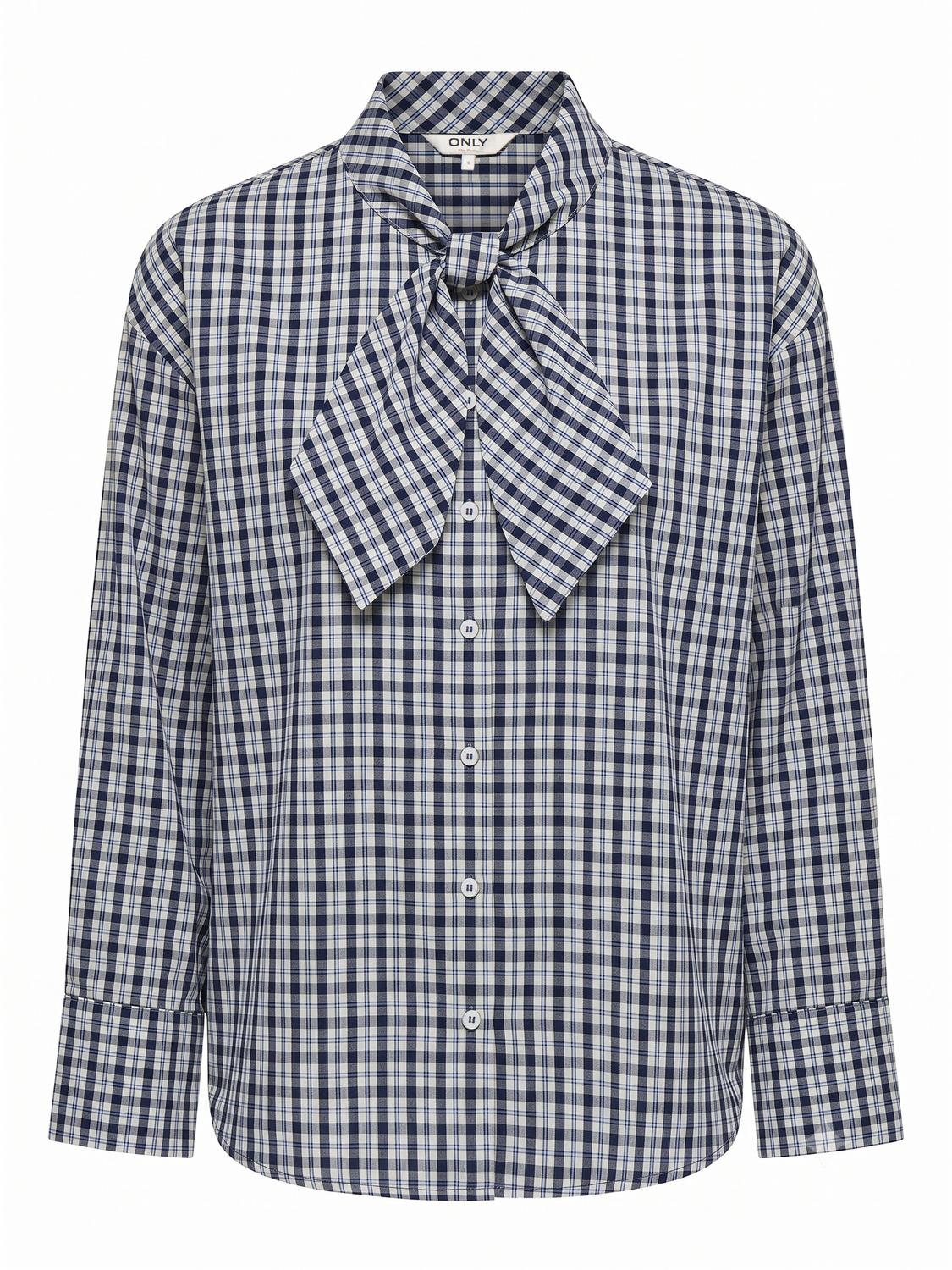 ONLDISAKO L/S BOW DETAIL SHIRT WVN EX