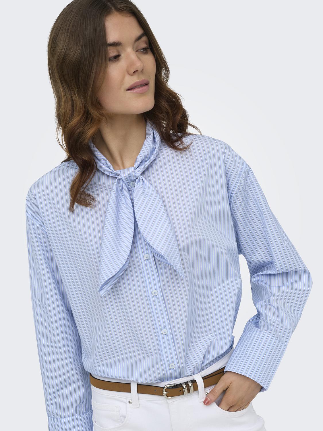 ONLDISAKO L/S BOW DETAIL SHIRT WVN EX - 5