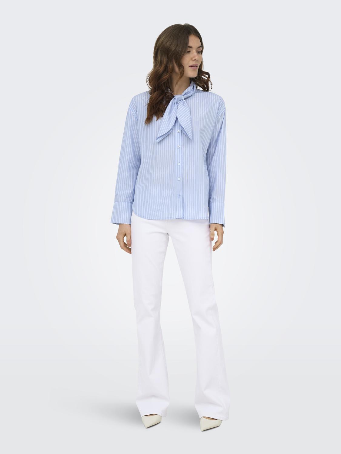 ONLDISAKO L/S BOW DETAIL SHIRT WVN EX - 6