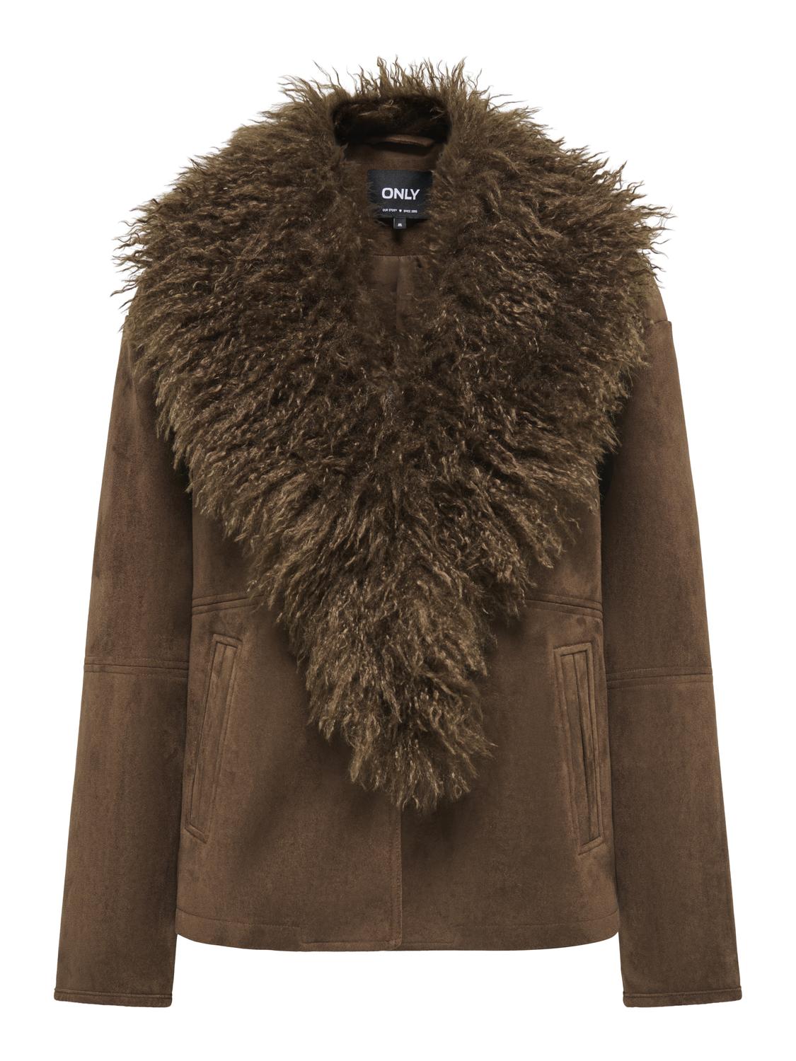 ONLTHEODORA FUR COLLAR JACKET OTW