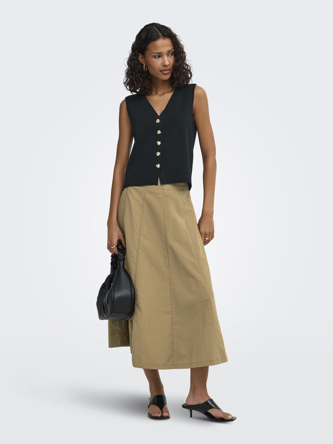 JDYASTRA S/L BUTTON VEST KNT NOOS - 6