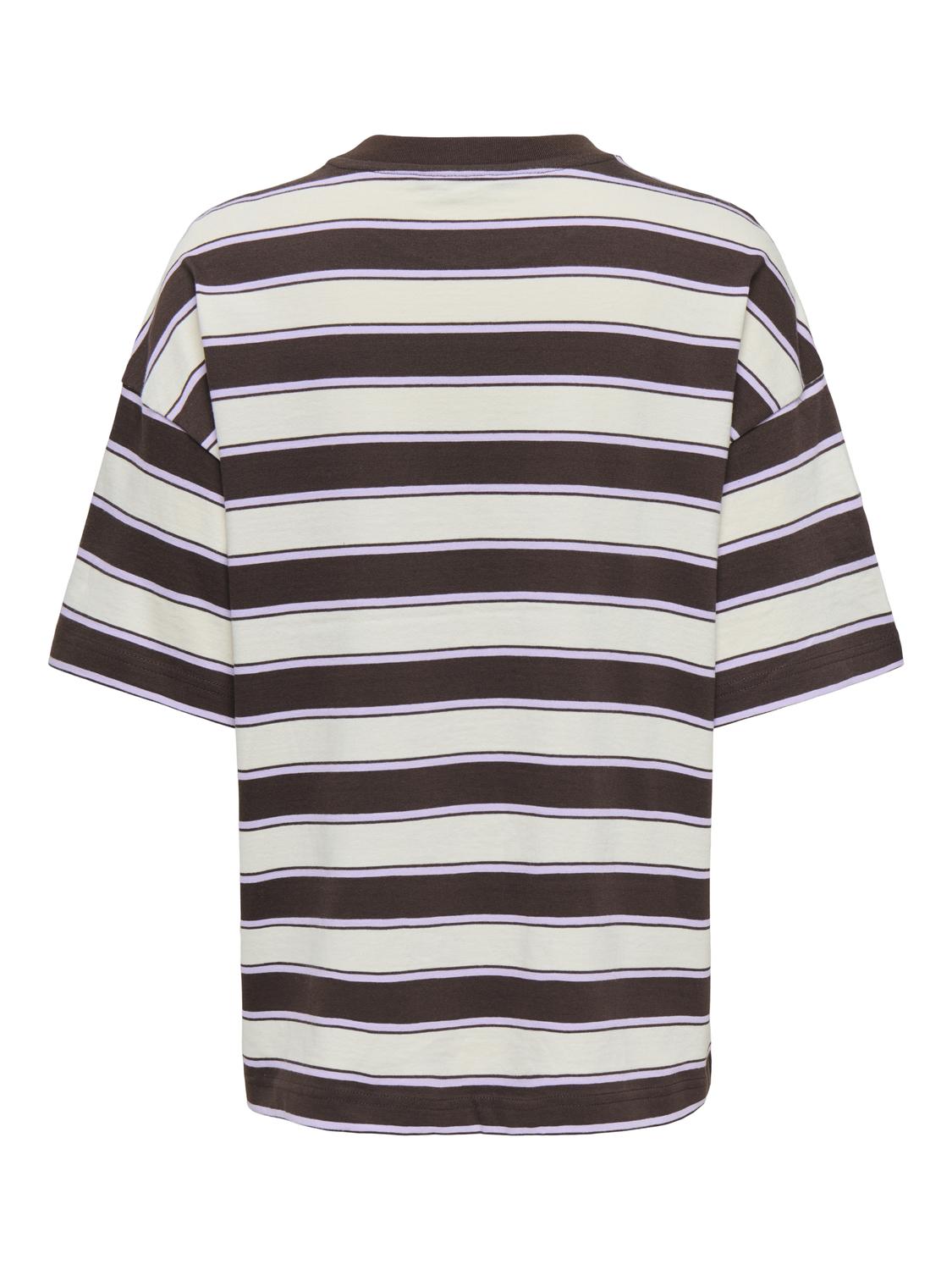 PGLISA STRIPE S/S TOP JRS - 3