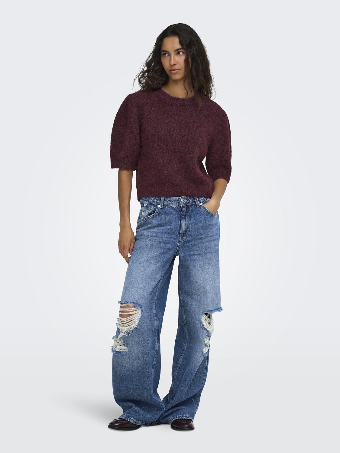 ONLNELLIE SS O-NECK KNT NCA - 6